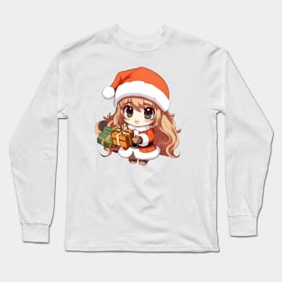 Christmas With Your Favorite Anime Long Sleeve T-Shirt